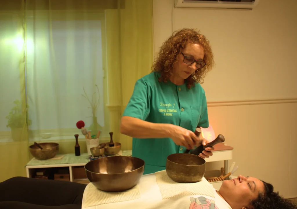 Masaje con cuenco tibetano